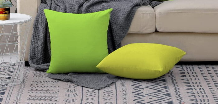 Decoration Pillow Set 2 Pieces - High Quality Fiber Insert - Suitable For Home, Hotel, Tourist Villages - From Tigers