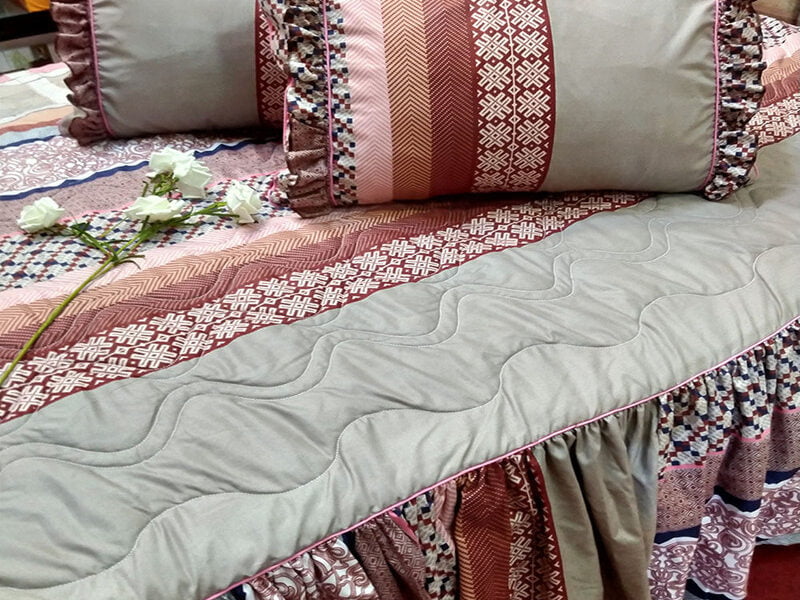 Tigers Brand HD Printing Coverlet Bed Sheet Set - Super Soft Egyptian Cotton - 3 Pieces