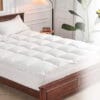 Luxurious Mattress Topper With Ultra Soft Fiber Filling By Tigers -5Cm Thickness- Superior Quality For Home, Hotels &Amp; Touristic Villages/Modern Design